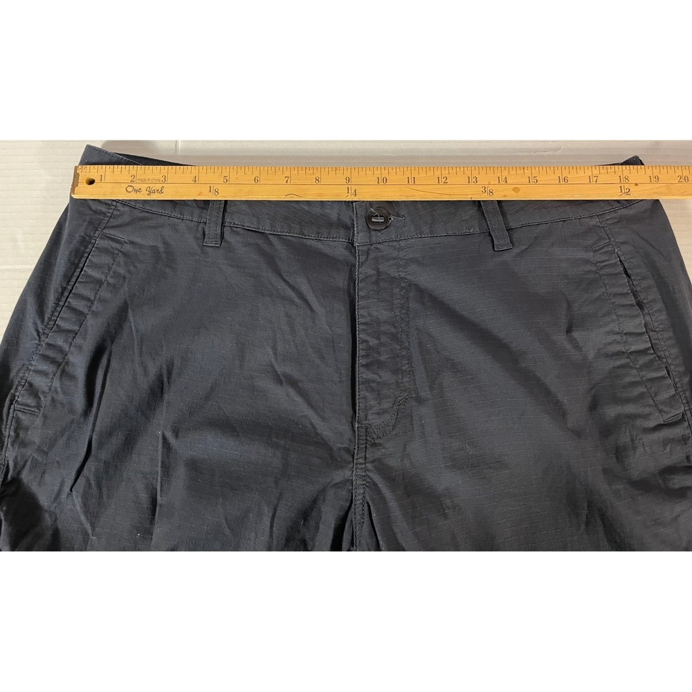 Mountain Hardwear Hiking Pants Mens 38/32 Black Ripstop Outdoor - Picture 4 of 6